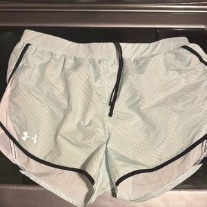 Under Armour light teal Athletic Shorts Lightweight Performance